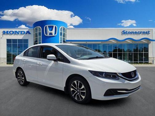 Taffeta White 2013 Honda Civic EX