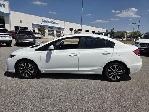 Taffeta White 2013 Honda Civic EX