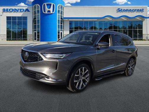 Liquid Carbon Metallic 2024 Acura MDX Technology