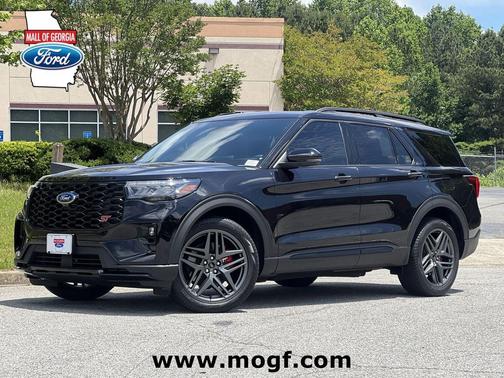 Agate Black Metallic 2026 Ford Explorer ST