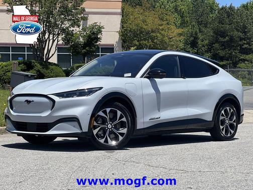 Space White Metallic 2023 Ford Mustang Mach-E Premium