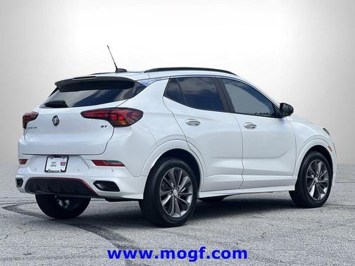 White Frost Tricoat 2021 Buick Encore GX Select