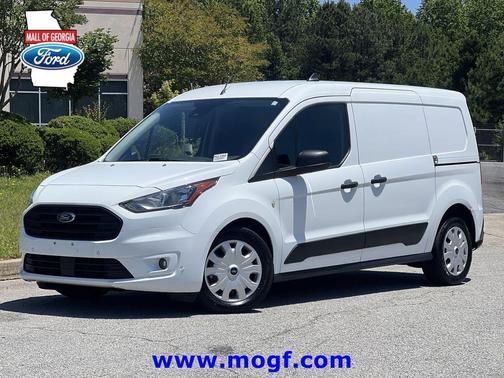 Frozen White 2022 Ford Transit Connect XLT