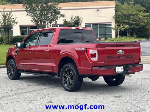 Rapid Red Metallic Tinted Clearcoat 2022 Ford F-150 Lariat