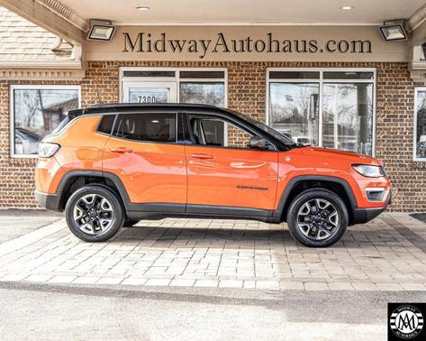 RED 2018 Jeep Compass Trailhawk