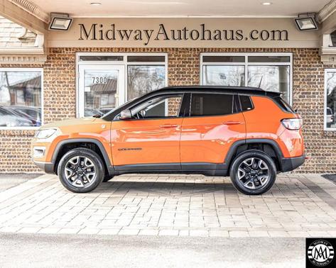 RED 2018 Jeep Compass Trailhawk