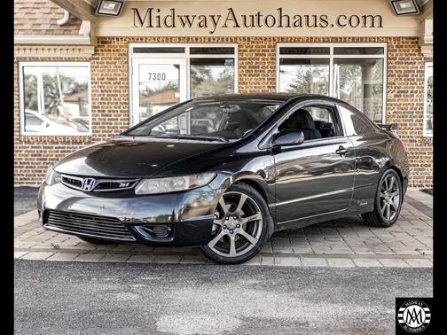 BLACK 2006 Honda Civic Si