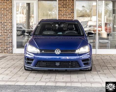 BLUE 2017 Volkswagen Golf R 2.0T Manual
