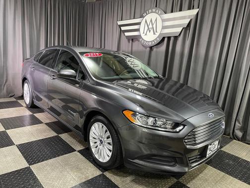 GRAY 2016 Ford Fusion Hybrid S