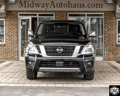 BLACK 2020 Nissan Armada SV
