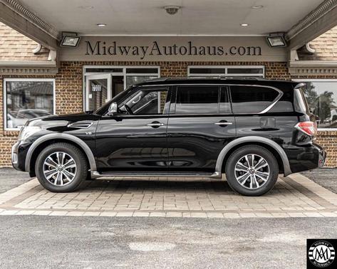 BLACK 2020 Nissan Armada SV