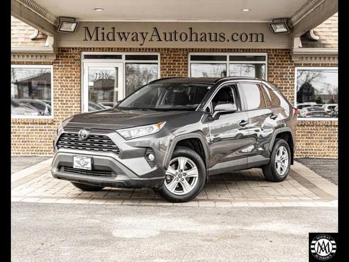 GRAY 2020 Toyota RAV4 XLE