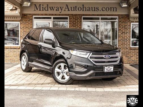 BLACK 2016 Ford Edge SE