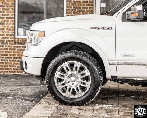 WHITE 2013 Ford F-150 Platinum