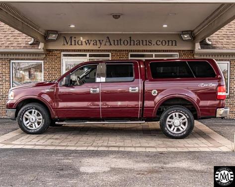 RED 2004 Ford F-150 FX4 SuperCrew