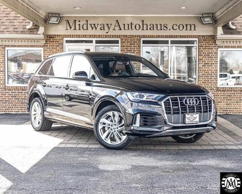 BLACK 2020 Audi Q7 55 Premium