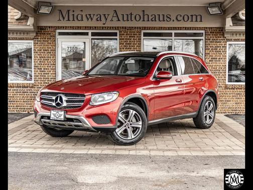 RED 2018 Mercedes-Benz GLC 300 4MATIC