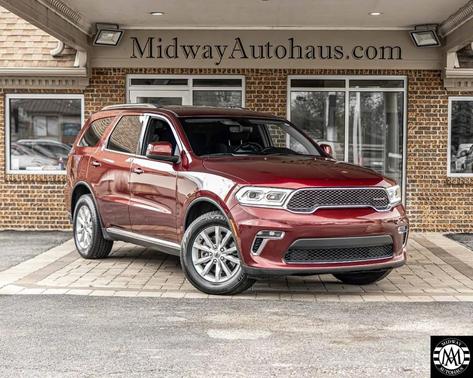 RED 2021 Dodge Durango SXT Plus