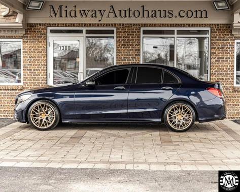 BLUE 2020 Mercedes-Benz AMG C 43 4MATIC