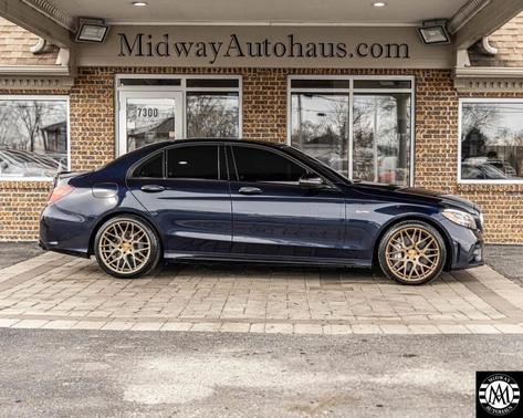 BLUE 2020 Mercedes-Benz AMG C 43 4MATIC