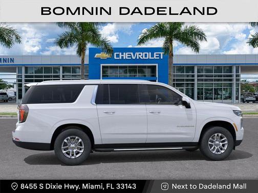 Summit White 2026 Chevrolet Suburban LS