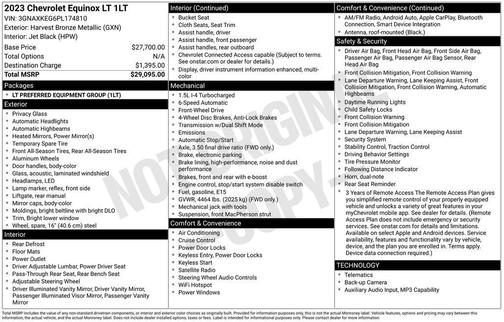 2023 Chevrolet Equinox 1LT