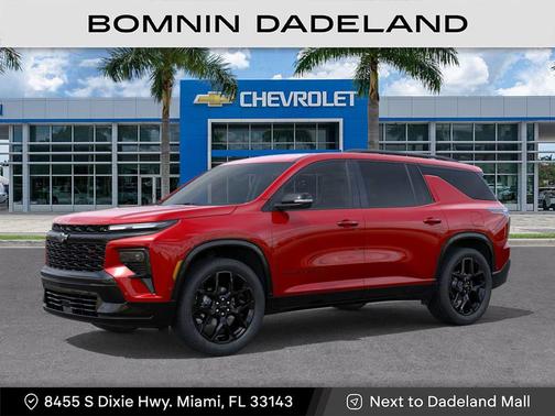 Radiant Red 2026 Chevrolet Traverse RS