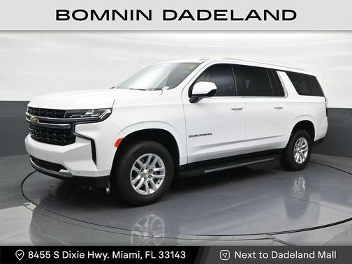 Summit White 2024 Chevrolet Suburban LS