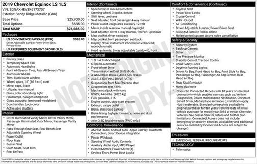 2019 Chevrolet Equinox LS