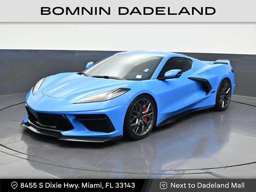 Blue 2020 Chevrolet Corvette Stingray w/2LT