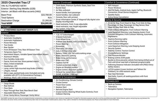 2025 Chevrolet Trax LT