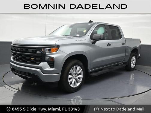 Sterling Gray Metallic 2026 Chevrolet Silverado 1500 Custom