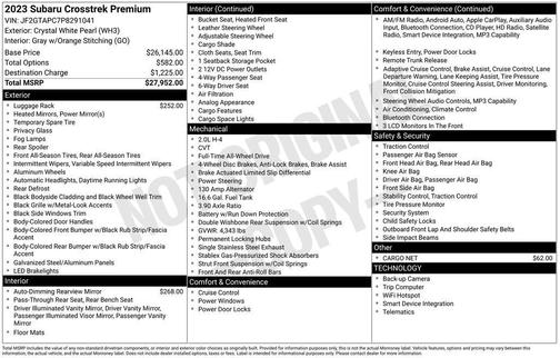 2023 Subaru Crosstrek Premium