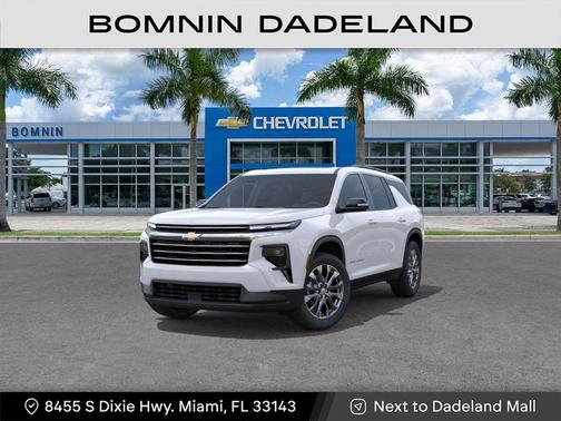 Summit White 2026 Chevrolet Traverse LT