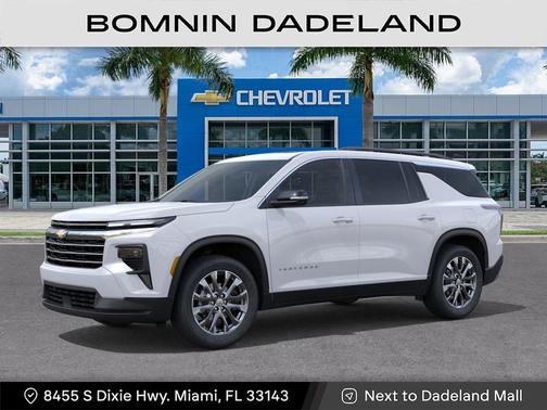 Summit White 2026 Chevrolet Traverse LT