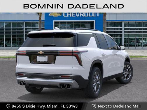 Summit White 2026 Chevrolet Traverse LT