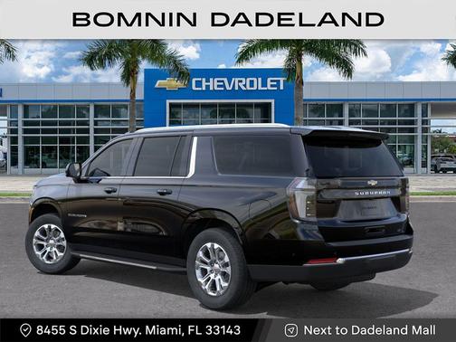 Black 2026 Chevrolet Suburban LT