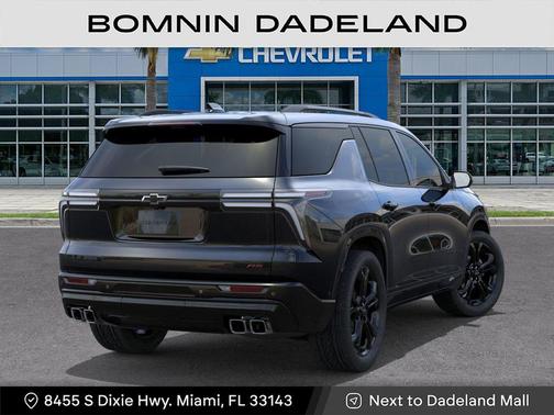 Black Metallic 2027 Chevrolet Traverse RS