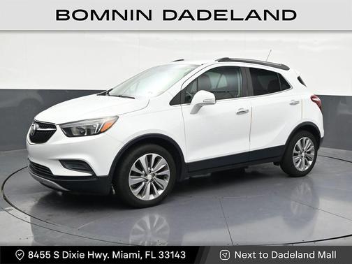 Summit White 2019 Buick Encore Preferred