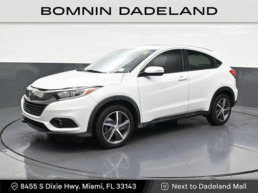White 2022 Honda HR-V EX-L