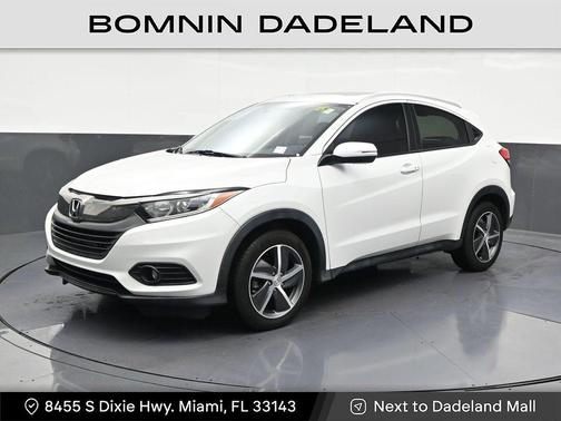 White 2022 Honda HR-V EX-L