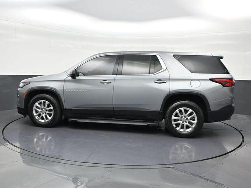 Sterling Gray Metallic 2023 Chevrolet Traverse LS