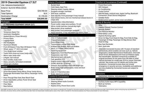 2019 Chevrolet Equinox 1LT