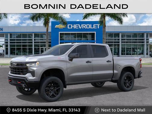 Sterling Gray Metallic 2026 Chevrolet Silverado 1500 LT Trail Boss