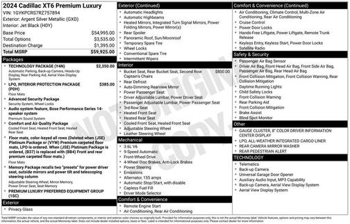 2024 Cadillac XT6 Premium Luxury FWD