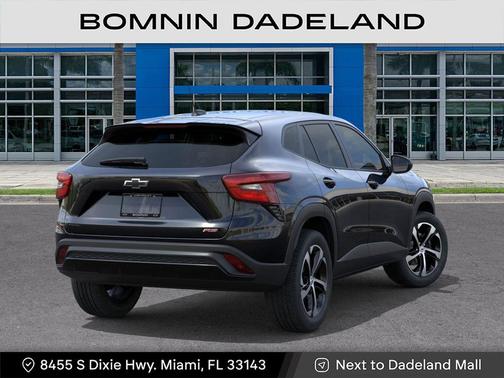 Black 2026 Chevrolet Trax 1RS