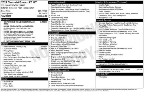 2022 Chevrolet Equinox 1LT