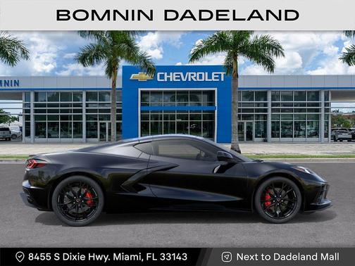 Black 2026 Chevrolet Corvette Stingray w/1LT