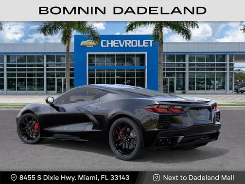 Black 2026 Chevrolet Corvette Stingray w/1LT