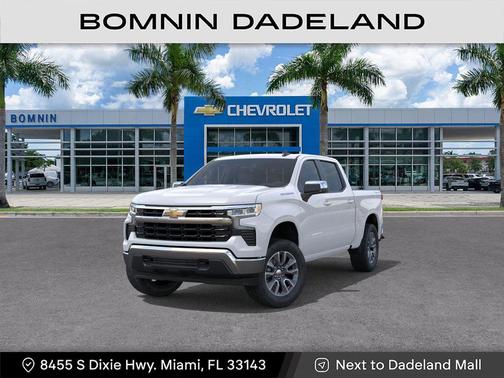 Summit White 2026 Chevrolet Silverado 1500 LT